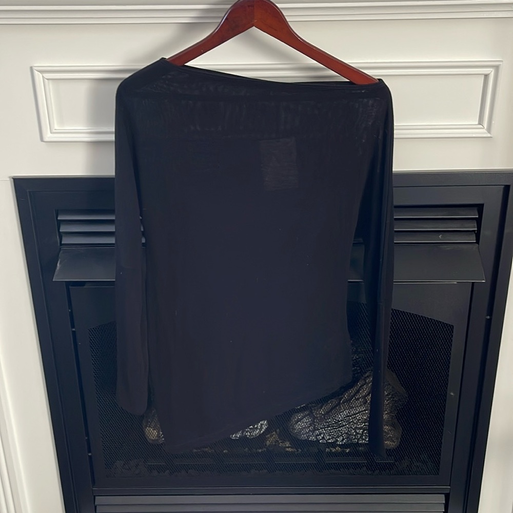 Stella & Dot Asymmetrical thumb hole top from